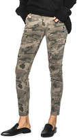 Thumbnail for your product : Silver Jeans Camo Mid-Rise Skinny Cargo Jeans