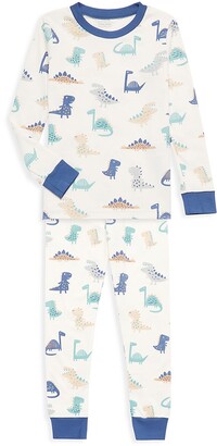 Runytek Toddler Boys Pajamas Dinosaur Short Sets Pjs Summer Clothes 100% Cotton Sleepwear for Kids 