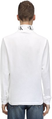 Calvin Klein Jeans Monogram L/s Cotton Blend T-shirt