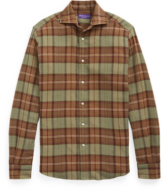 Ralph Lauren Flannel Shirt | Shop the world's largest collection of fashion  | ShopStyle UK
