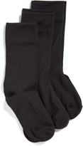 Thumbnail for your product : Hue 3-Pack Ultrasmooth Crew Socks