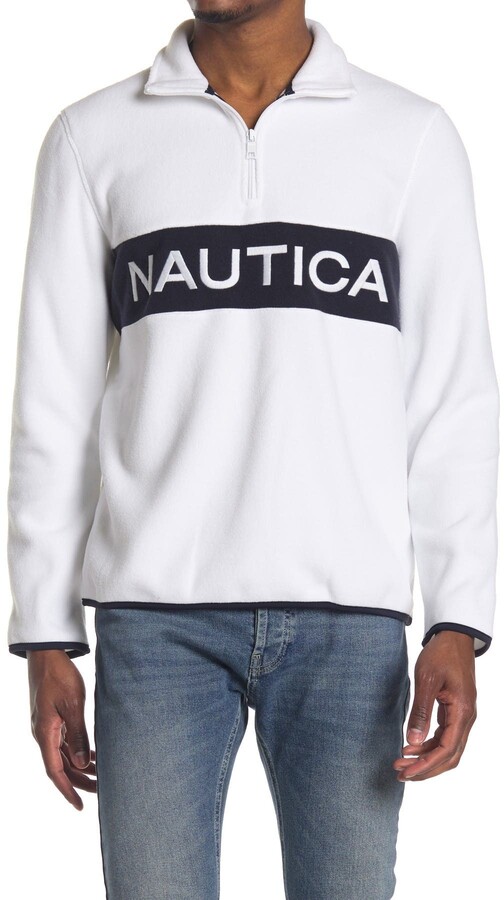 nautica half zip sweater