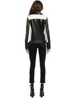 Thumbnail for your product : Alice + Olivia OLLIE STUDDED LEATHER JACKET