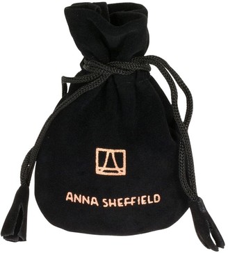 Anna Sheffield Tiara Band Ring W/ Black Diamonds