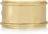 Thumbnail for your product : Pamela Love Oracle gold-tone, silver and lapis lazuli cuff