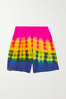Thumbnail for your product : The Elder Statesman Tie-dyed Cashmere Shorts