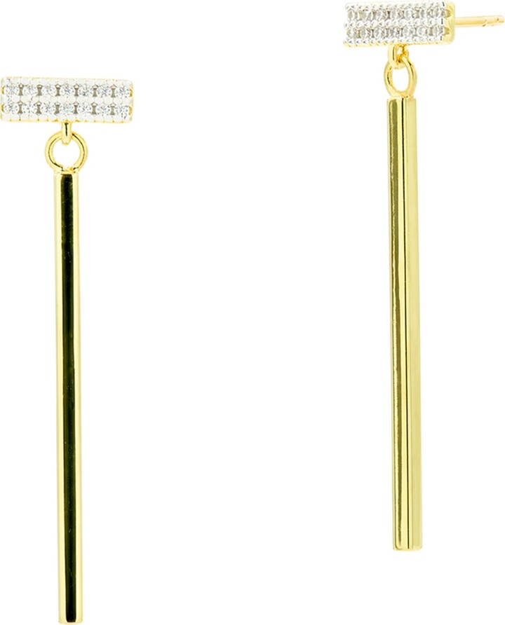 Gold Stick Earrings | Shop the world's largest collection of 