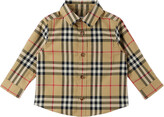 Thumbnail for your product : Burberry Baby Beige Vintage Check Shirt