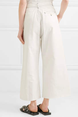 MM6 MAISON MARGIELA High-rise Wide-leg Jeans - Off-white