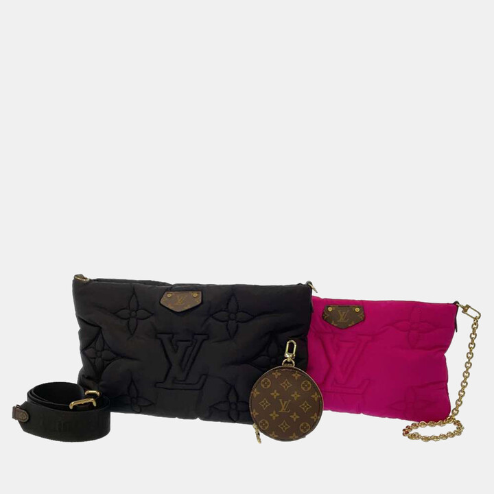 Louis Vuitton Pink Nylon Multi-Pochette Accessories Shoulder Bag