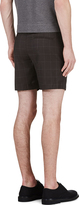 Thumbnail for your product : Band Of Outsiders Black Window Pane Check Shorts