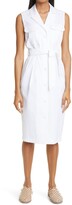Thumbnail for your product : Max Mara Elica Stretch Cotton Midi Shirtdress