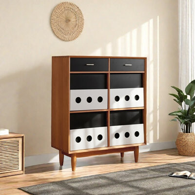 Liu's ink furniture 35in Large Capacity Sideboard