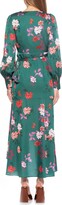 Thumbnail for your product : Alexia Admor Floral Long Sleeve Wrap Maxi Dress