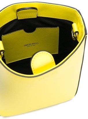 Emilio Pucci Scarf Strap Shoulder Bag
