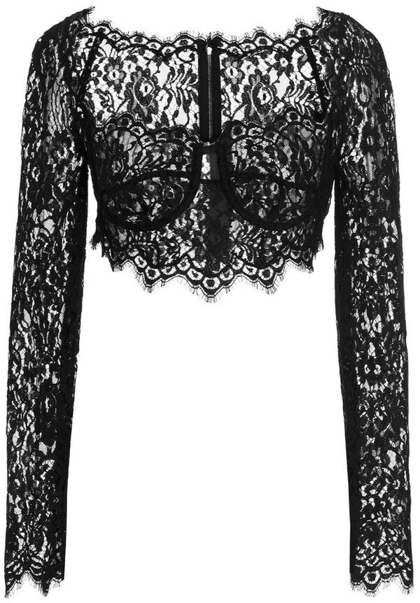 Dolce And Gabbana Laced Top | Shop the world's largest collection 