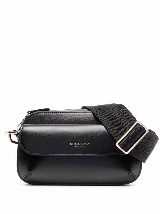 giorgio armani leather bolsa