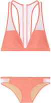 Thumbnail for your product : Alexander Wang T by Mesh-paneled triangle bikini