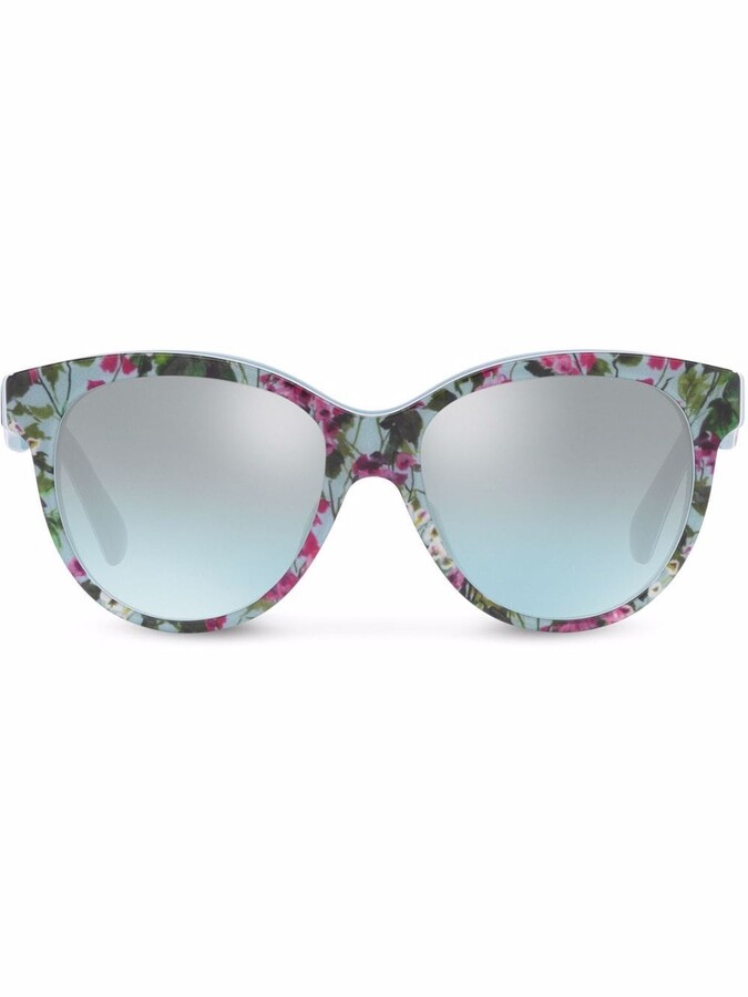 Dolce Gabbana Floral Sunglasses | ShopStyle