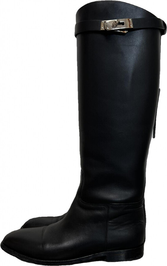 Hermes Leather riding boots ShopStyle