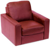 Thumbnail for your product : Asstd National Brand Leather Possibilities Track-Arm Swivel Chair