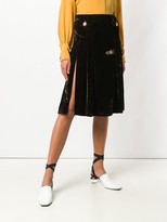 Thumbnail for your product : Dolce & Gabbana Pre-Owned Velvety Flared Skirt