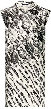 Louis Vuitton Slanted Signature Cameos and Coins Dress