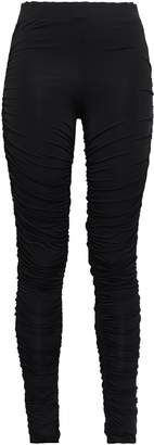 Ninety Percent Ruched Stretch-jersey Leggings