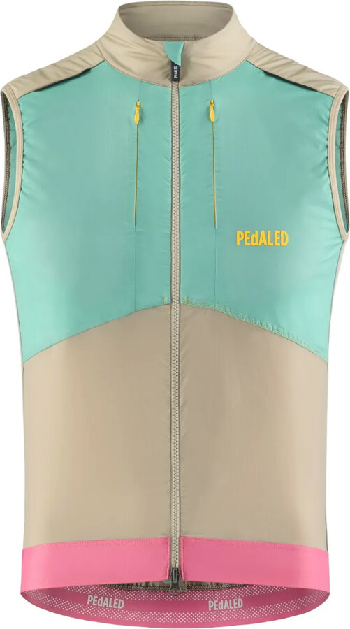 PEdAL.E.D Colour-Block Zip-Fastening Vest