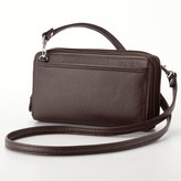 Thumbnail for your product : Buxton Double-Zip Crossbody Convertible Wallet
