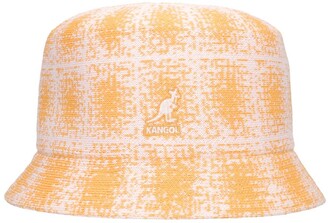 Kangol Grunge plaid bucket hat - ShopStyle