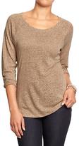 Thumbnail for your product : Old Navy Women's Linen-Blend Tees