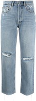 Thumbnail for your product : Boyish Tommy distressed straight leg jeans
