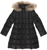 Thumbnail for your product : Il Gufo Fur-trimmed puffer coat