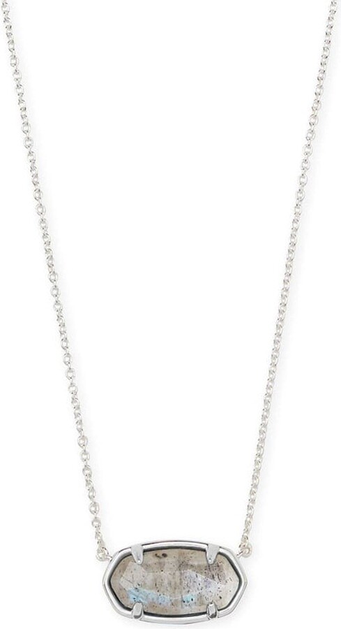 Kendra Scott Elisa Pendant Necklace in Sterling Silver