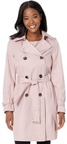 Thumbnail for your product : MICHAEL Michael Kors Belted Double Breasted Trench M724660A74