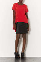 Thumbnail for your product : Topshop Step Back Hem Blouse