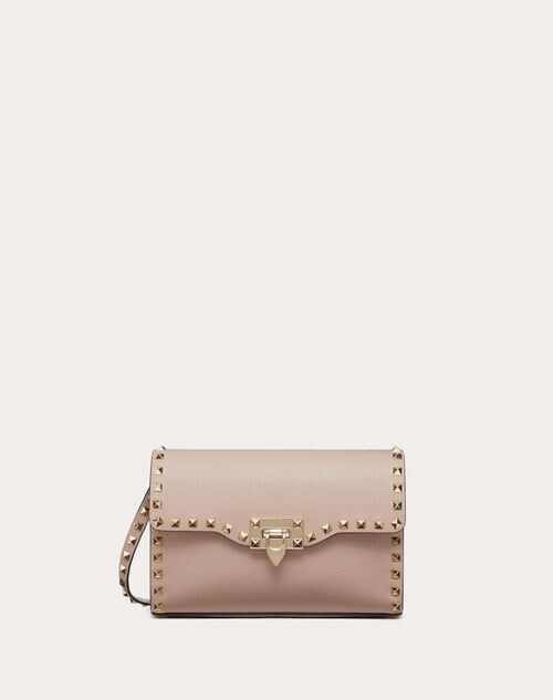 Valentino Garavani SMALL ROCKSTUD GRAINY CALFSKIN CROSSBODY BAG ShopStyle