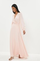 Thumbnail for your product : Belted Maxi Wrap Dress