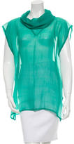Thumbnail for your product : Kenzo Sheer Silk Top