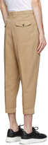 Thumbnail for your product : Ami Alexandre Mattiussi Beige Carrot Trousers
