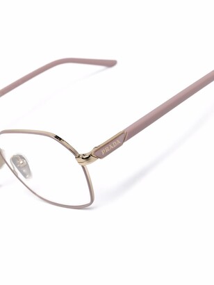 Prada Eyewear Round-Frame Eyeglasses