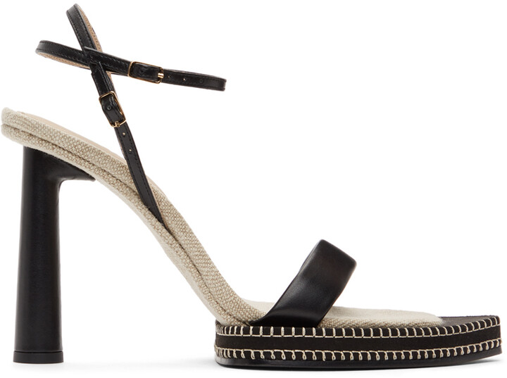 jacquemus black sandals