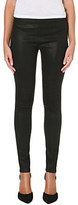Thumbnail for your product : J Brand Coated super-skinny mid-rise jeans
