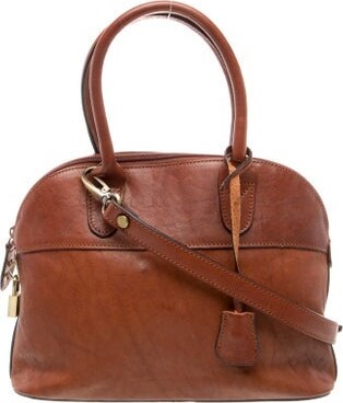Carolina Santo Domingo Leather Top Handle Bag