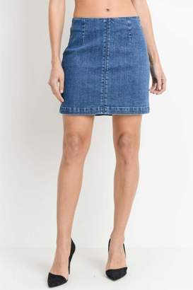 Just USA A-Line Mini Skirt