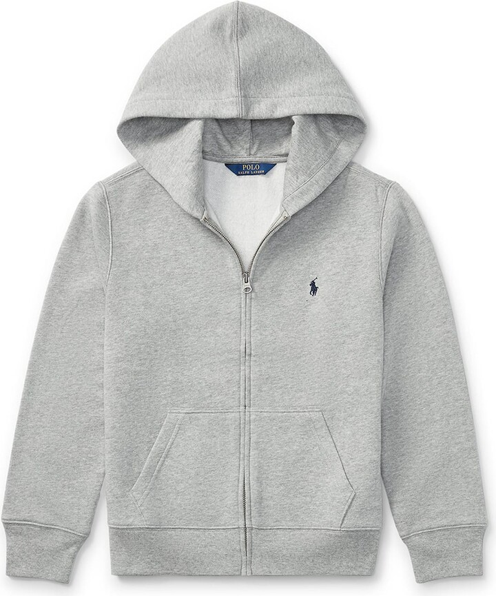 Ralph Lauren Kids Boy's Cotton-Blend-Fleece Hoodie, Size S-XL