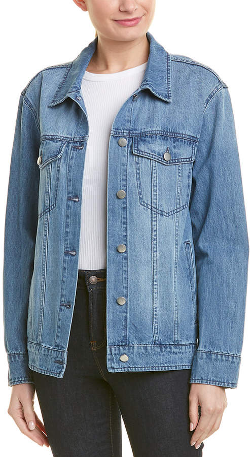 bagatelle star patch denim jacket