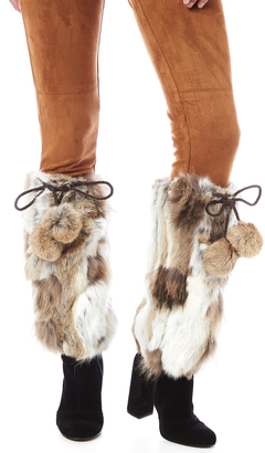 Saratoga Natural Fur Boot Covers