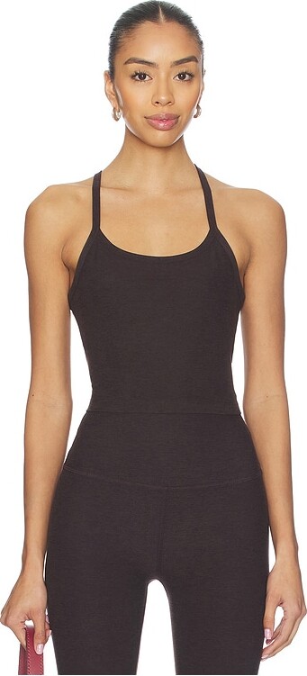 Beyond Yoga Spacedye Slim Racerback Cropped Tank Top